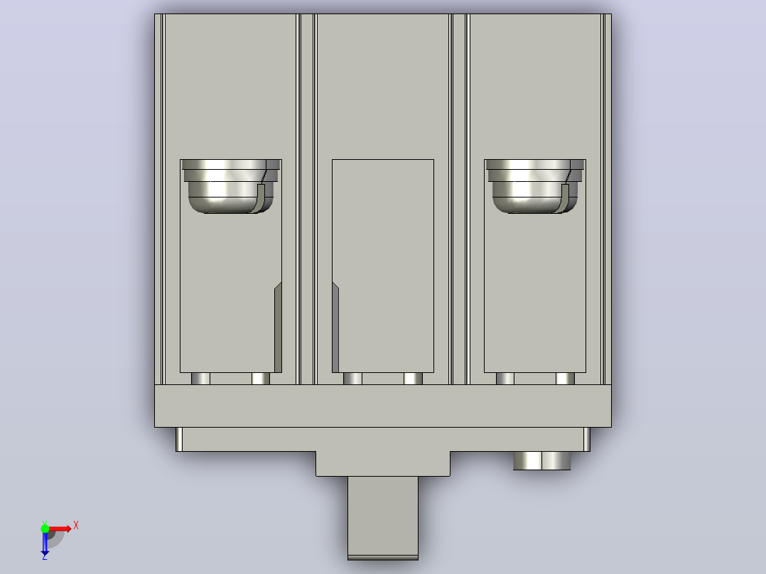 三菱断路器NV63-CV 2P 16A 100-440V 30mA CE俯视图
