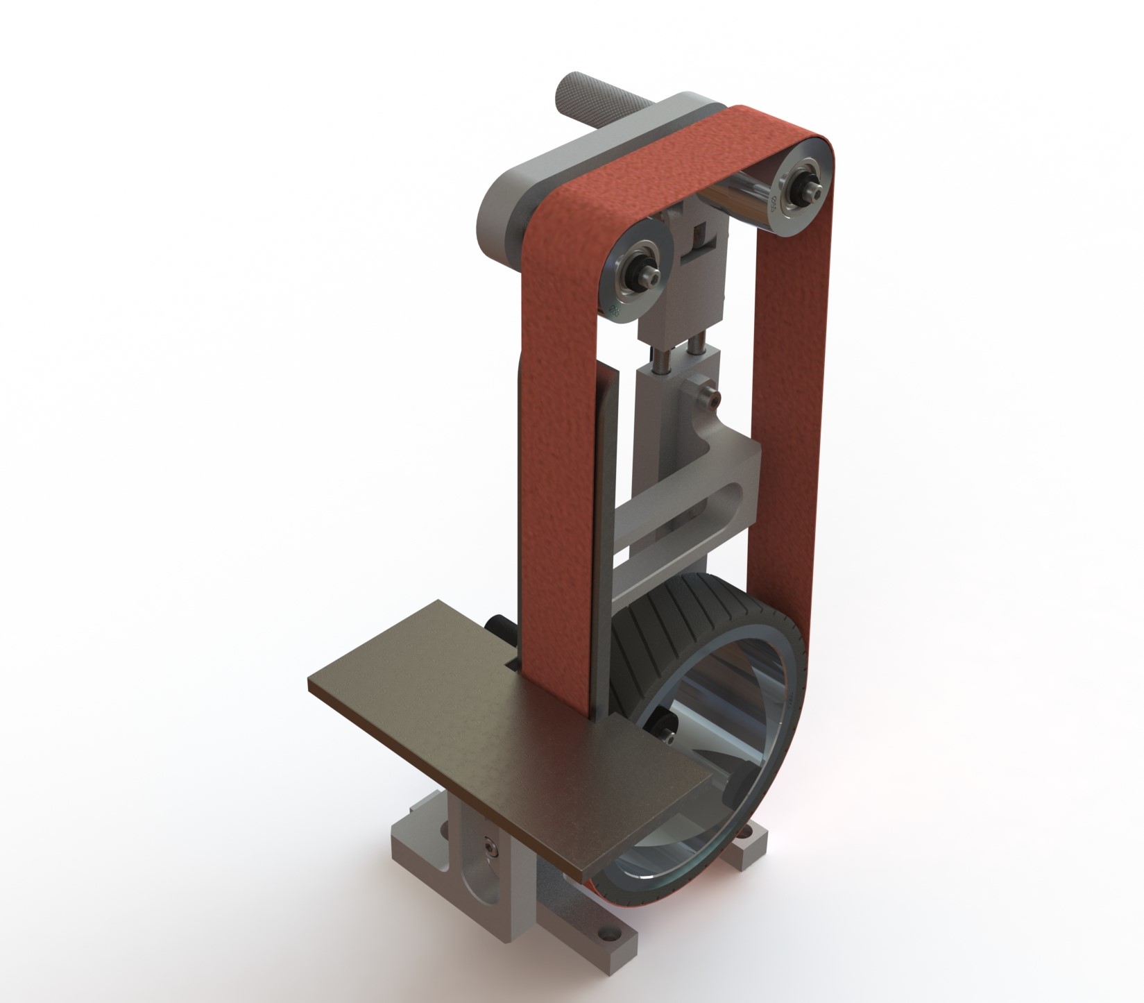 紧凑型砂带磨光机