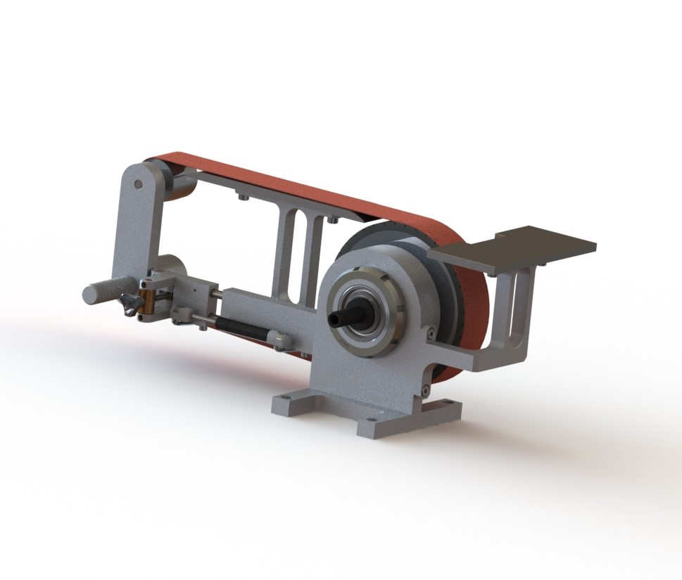 紧凑型砂带磨光机