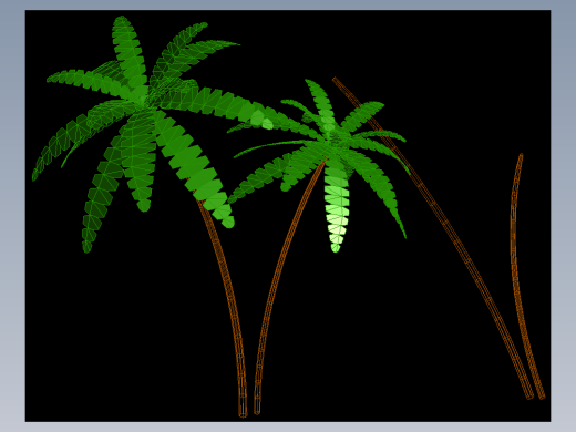 室内家具及植物三维模型十八-SU025