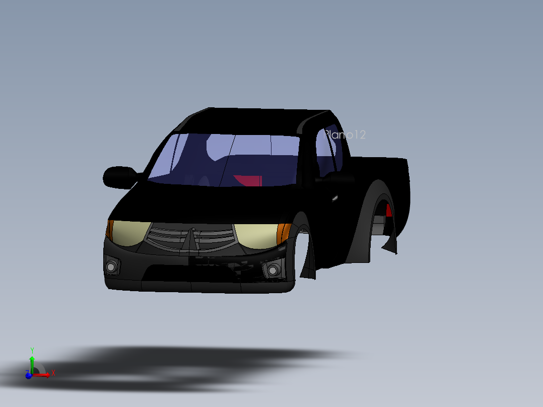 三菱（日本公司）汽车3D模型