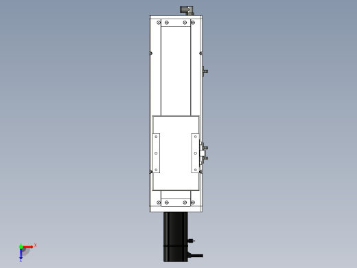 Toyo东佑达直线模组-ECH14-200-BC-200W+煞車俯视缩略图