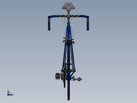 SW2011设计的自行车模型左视缩略图