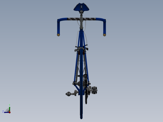 SW2011设计的自行车模型右视缩略图