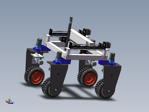 草莓采摘机器人三维SW+CAD图纸