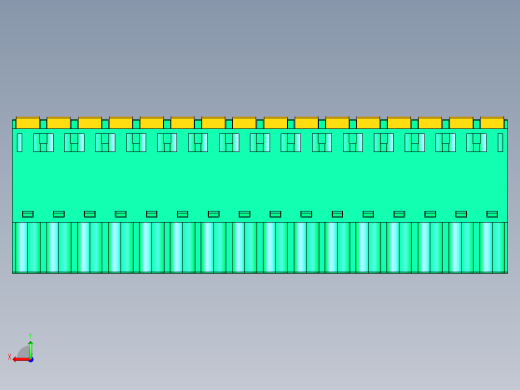 DEGSON 2EDG 系列 5.08mm 可插拔接线端子组-2EDGKD-5.08-16P-14-00AH后视缩略图