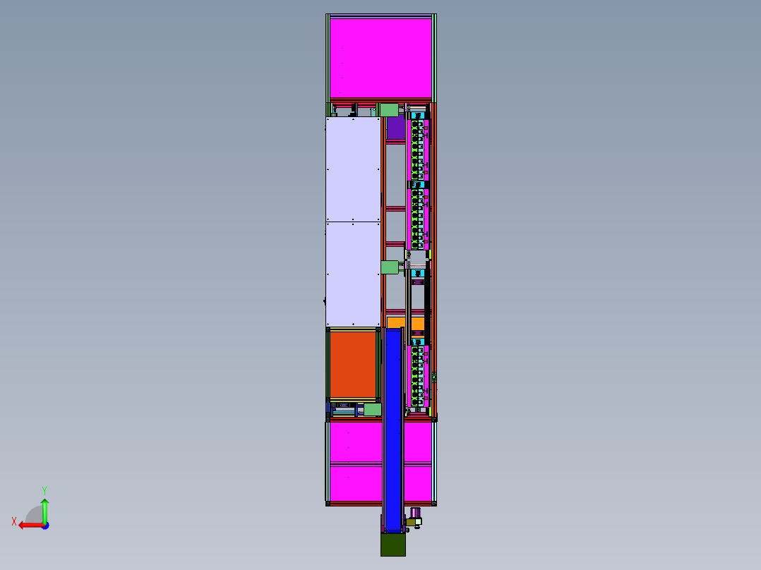 二芯电源插头综合测试线后视图