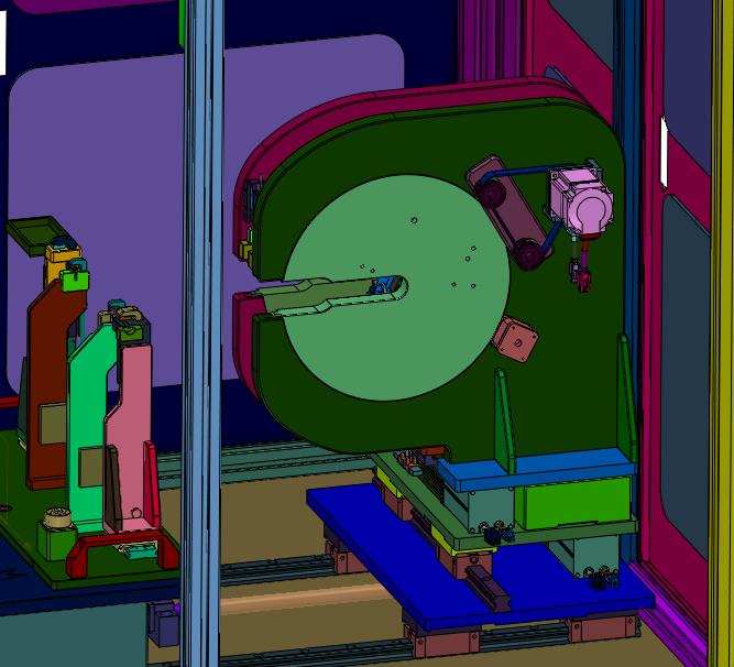 汽车线束卷转台式缠胶布机