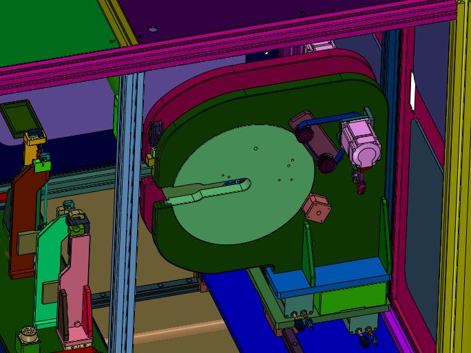 汽车线束卷转台式缠胶布机