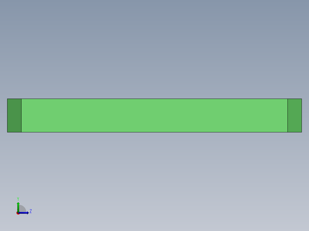 武装客车地雷防爆座椅左视图