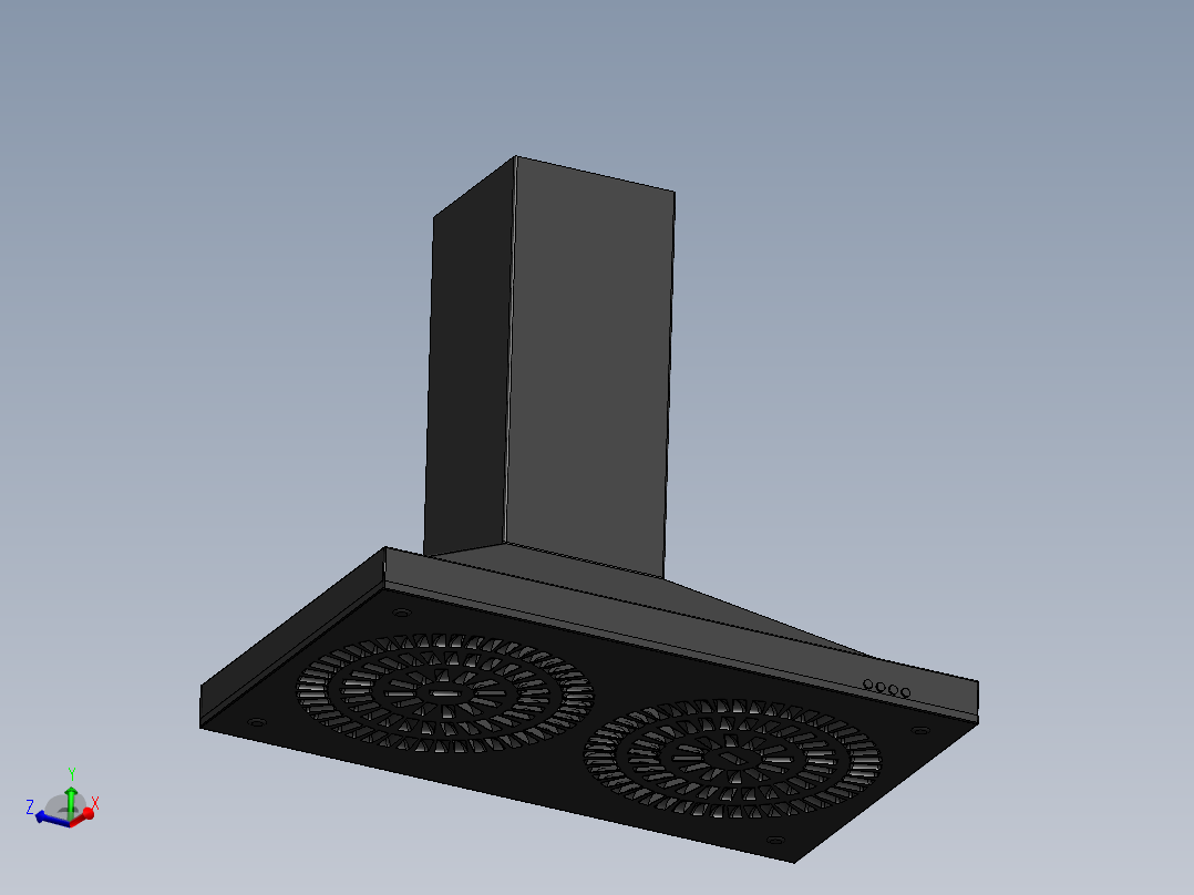 壁挂式抽油烟机