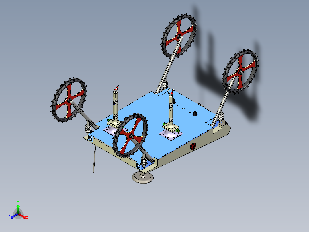 田间智能激光除草机器人