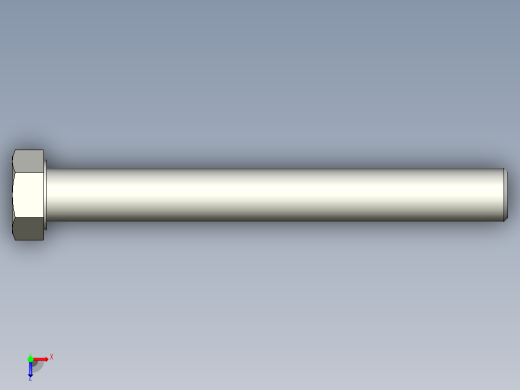 螺钉-DIN_931-M22x2.5x190_32.stp俯视缩略图