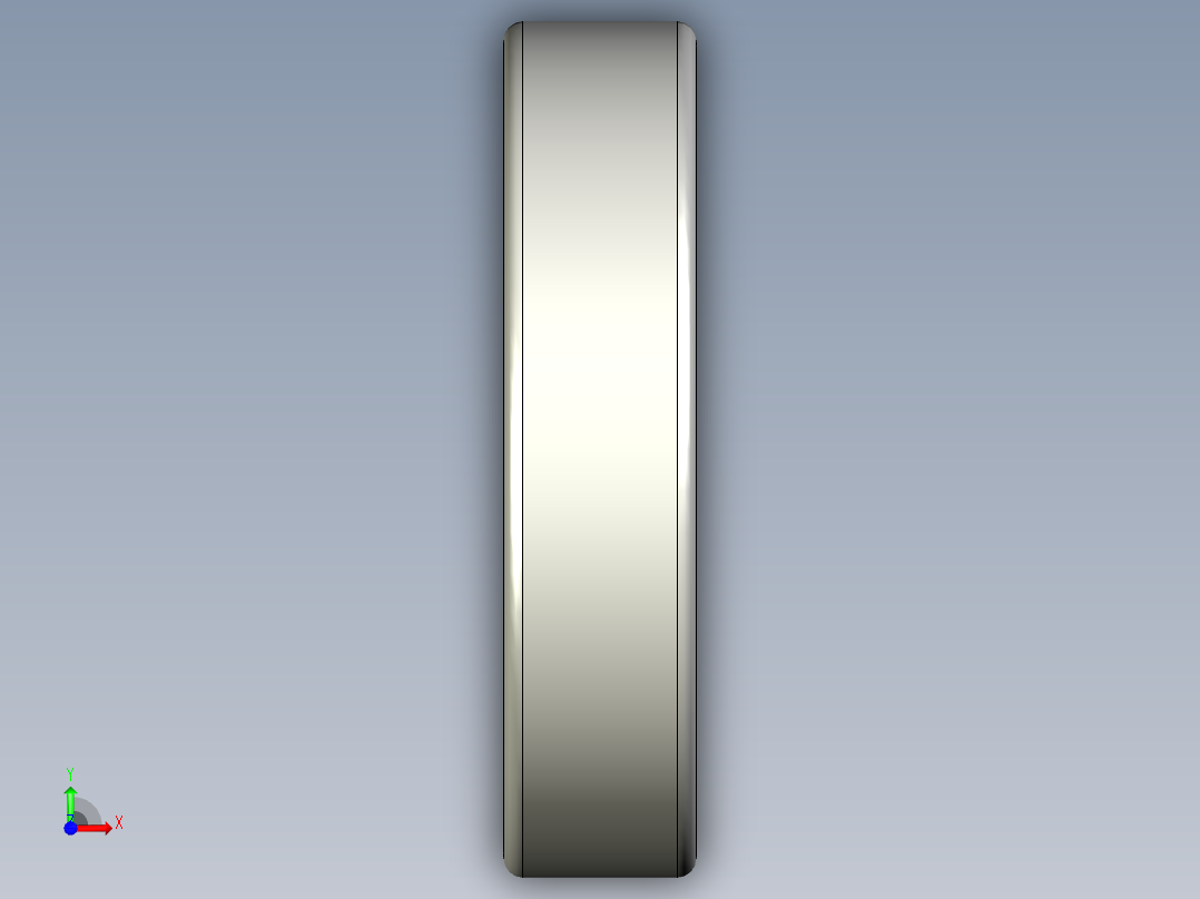 轴承-Bearing_100x160x36.stp前视图