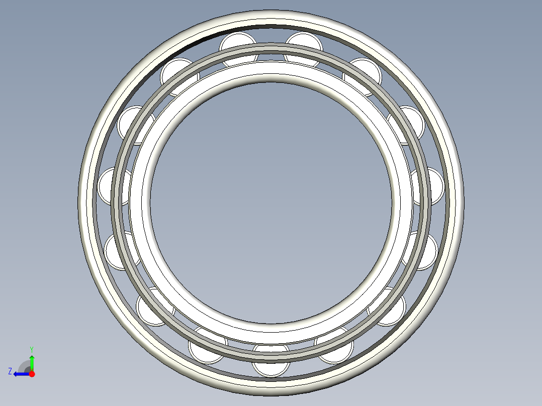 轴承-Bearing_100x160x36.stp右视图