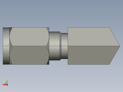 卡套式工业通用硬管接头4-4_cbu-s后视缩略图