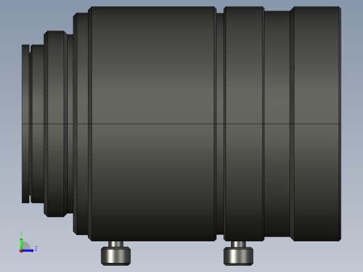 基恩士CV-L35_kc图纸模型左视缩略图