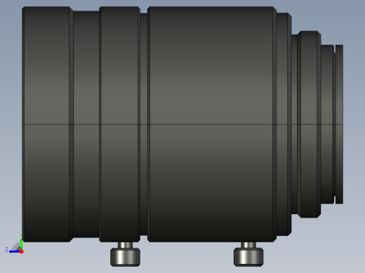 基恩士CV-L35_kc图纸模型右视缩略图