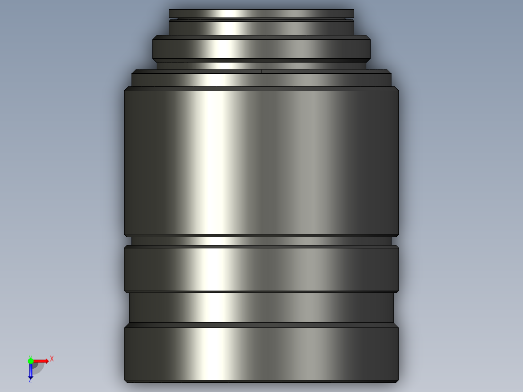 基恩士CV-L35_kc图纸模型俯视图