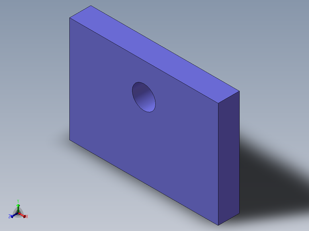 S48 弹簧压块正等轴测图
