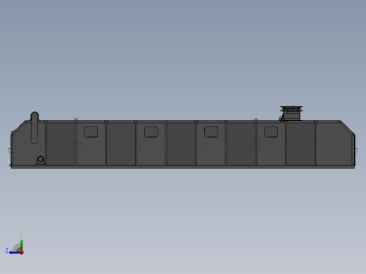 全封闭式称重给煤机（称重式皮带机）右视缩略图