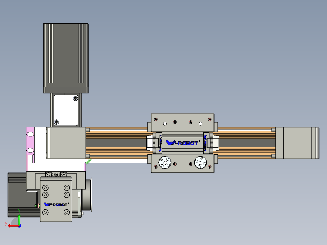 威洛博一般环境皮带-EB4悬臂两轴后视图