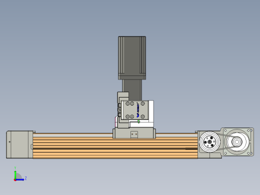 威洛博一般环境皮带-EB4悬臂两轴左视缩略图