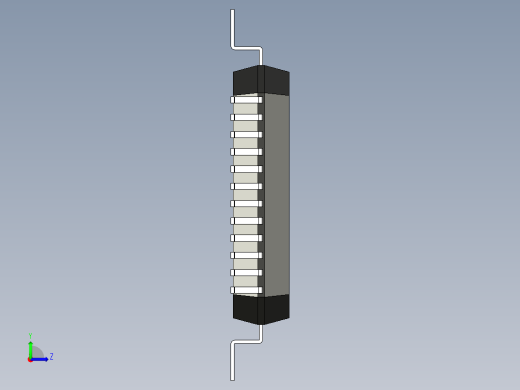 元器件3D封装QFP48_FPT-48P-M16157左视缩略图