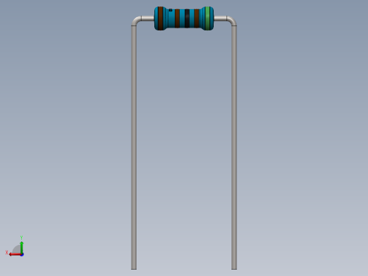 电容器 二极管 电阻器-Resistor 5.1K Ohm Blue后视缩略图