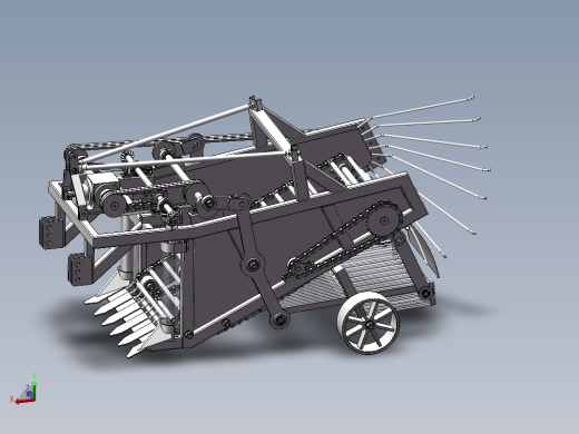 土豆马铃薯收获机sw20可编辑