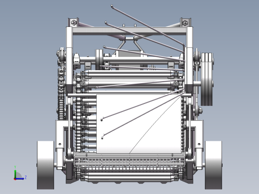 土豆马铃薯收获机sw20可编辑左视缩略图