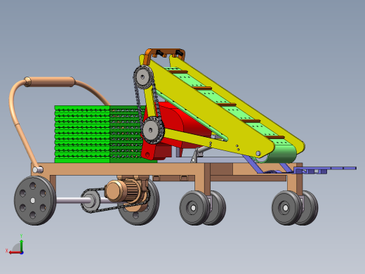 蔬菜收获机后视缩略图