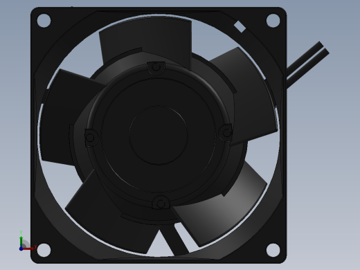 扇热风扇(80mm)前视缩略图