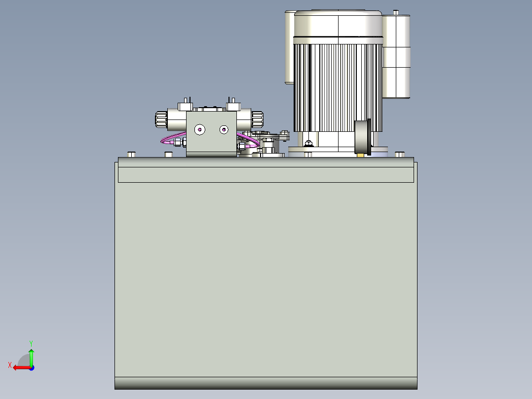 A3003561-液压动力单元后视图