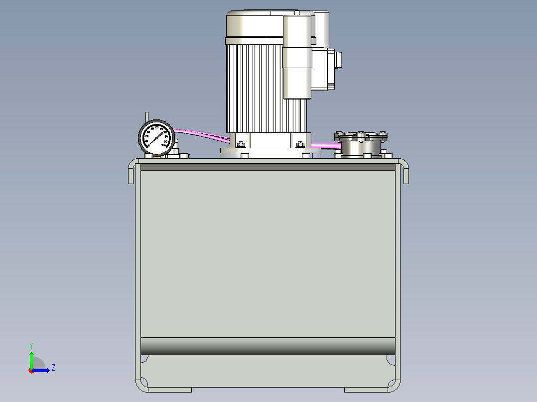 A3003561-液压动力单元左视图