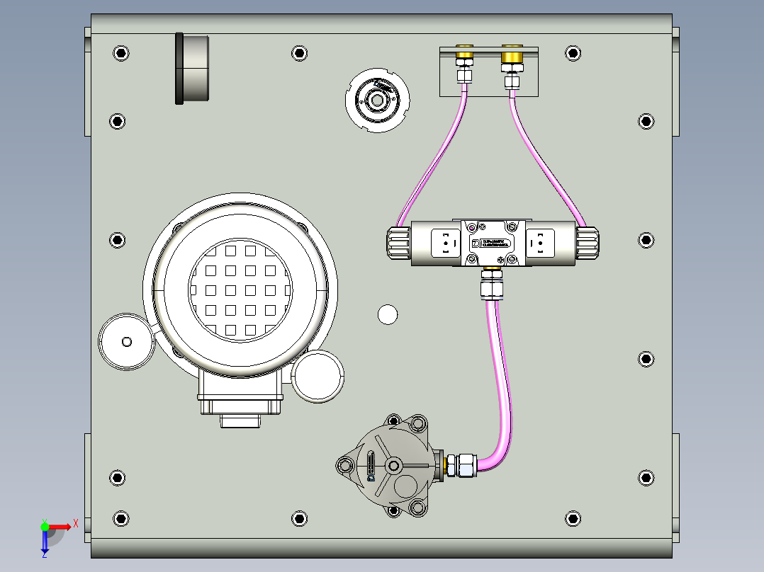 A3003561-液压动力单元俯视图