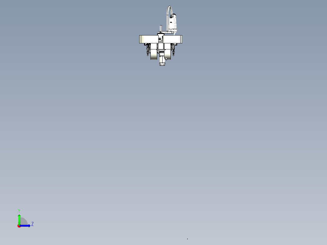 YX-5270 光伏组件边框自动打胶机左视图