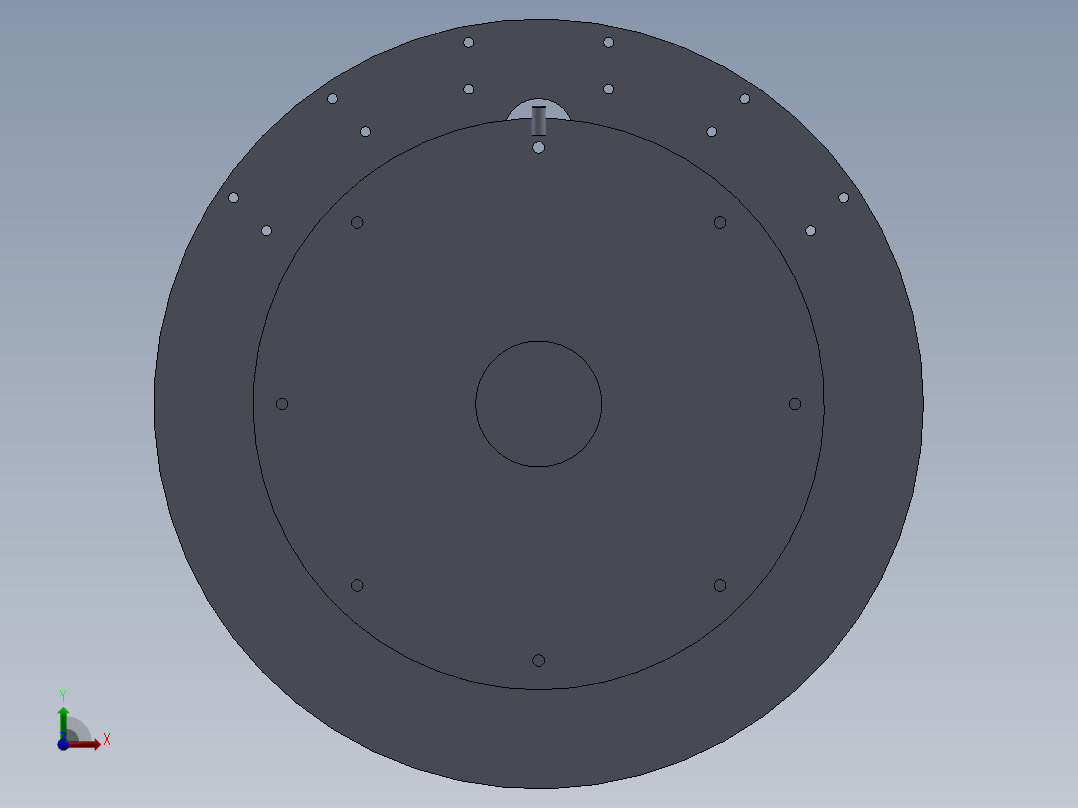 数控机床、3轴自动钻孔机床3D模型_1100前视图