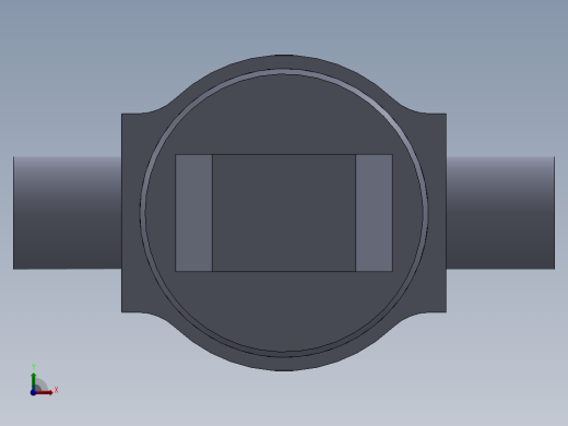 焊接型液压缸（带固定支柱） 100x60x1200 mm前视缩略图