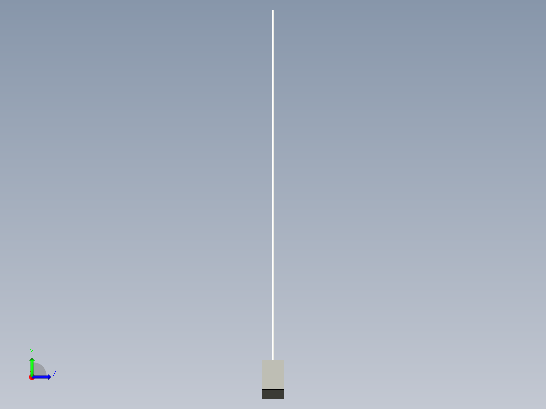 PZ-V31感应器左视图