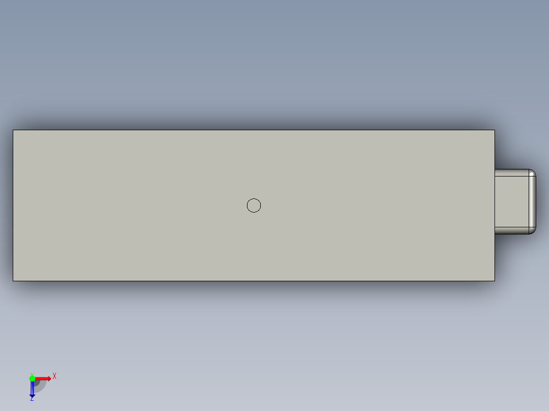 PZ-V31感应器俯视图