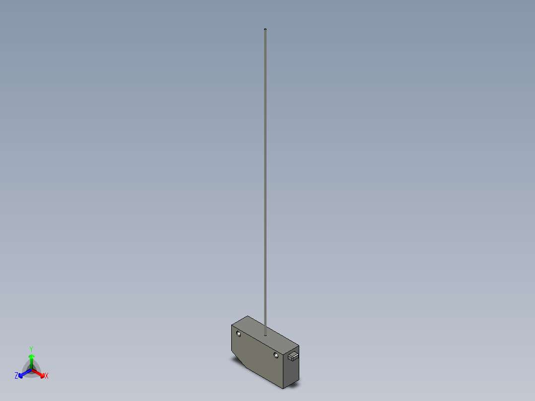 PZ-V31感应器正等轴测图
