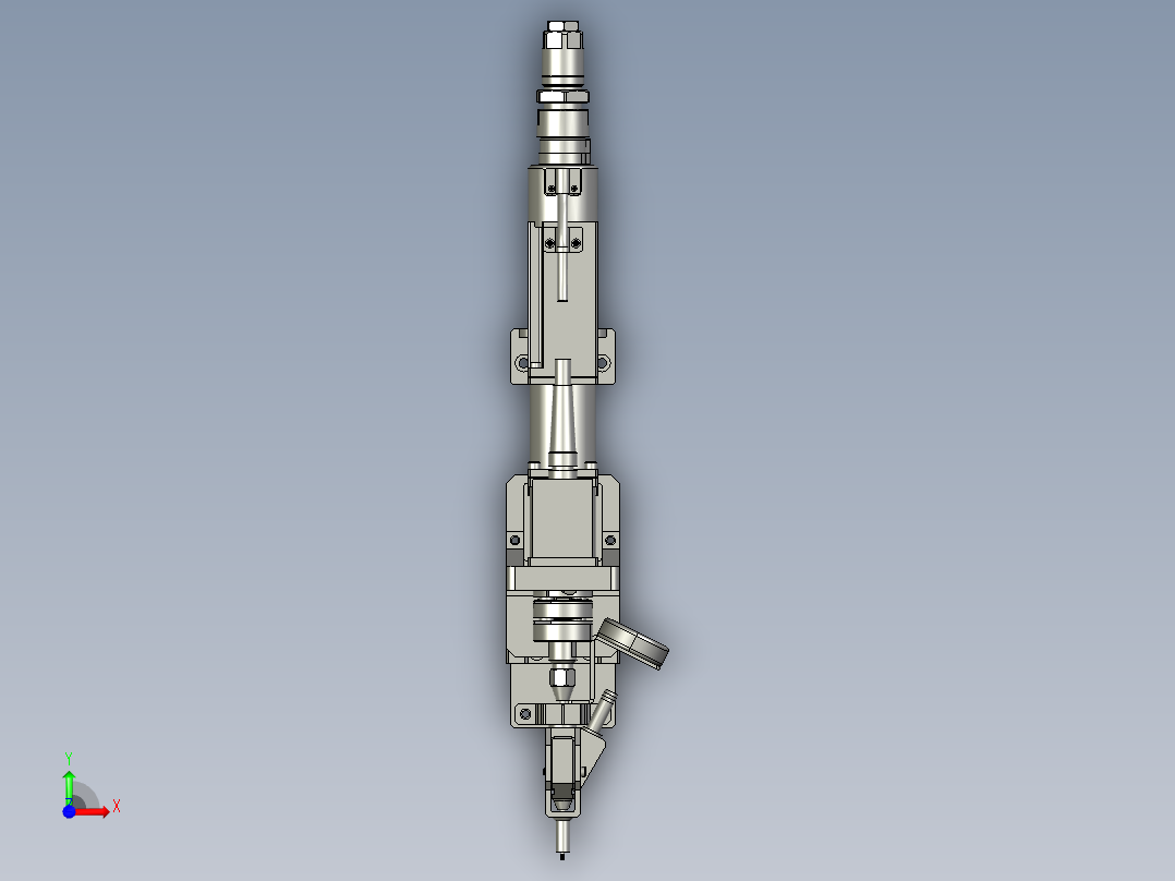M3螺丝吹打前视图