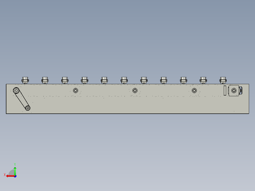 新流水线后视图