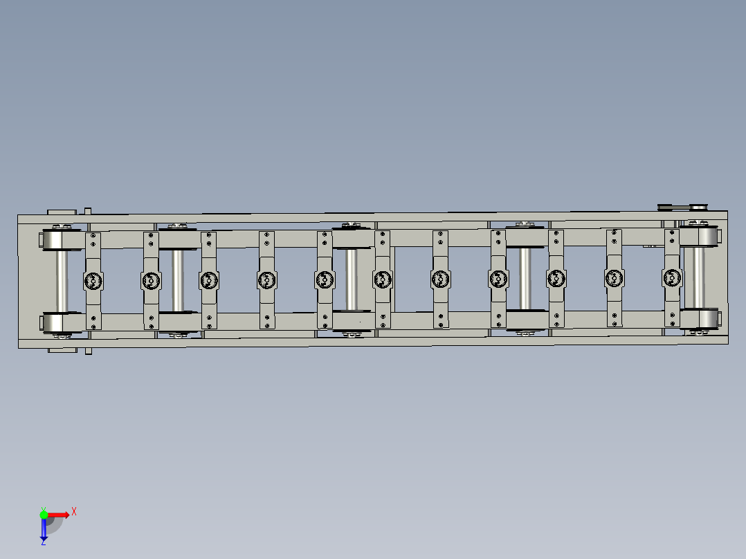 新流水线俯视图