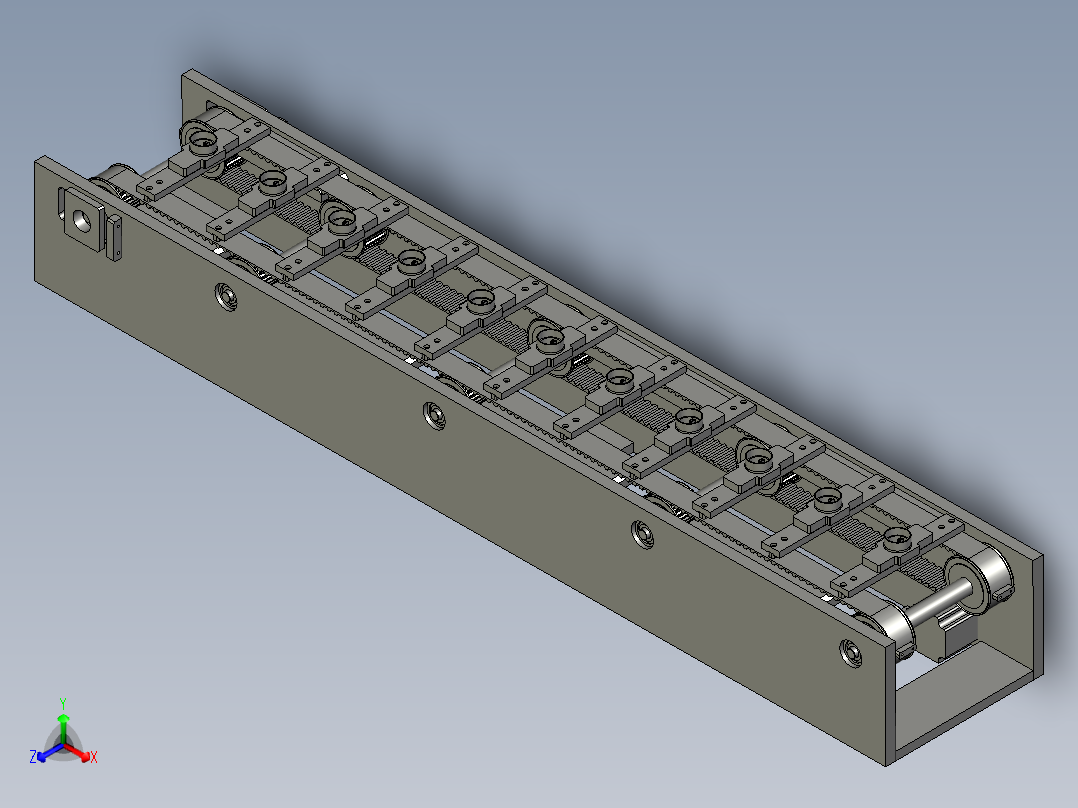 新流水线正等轴测图