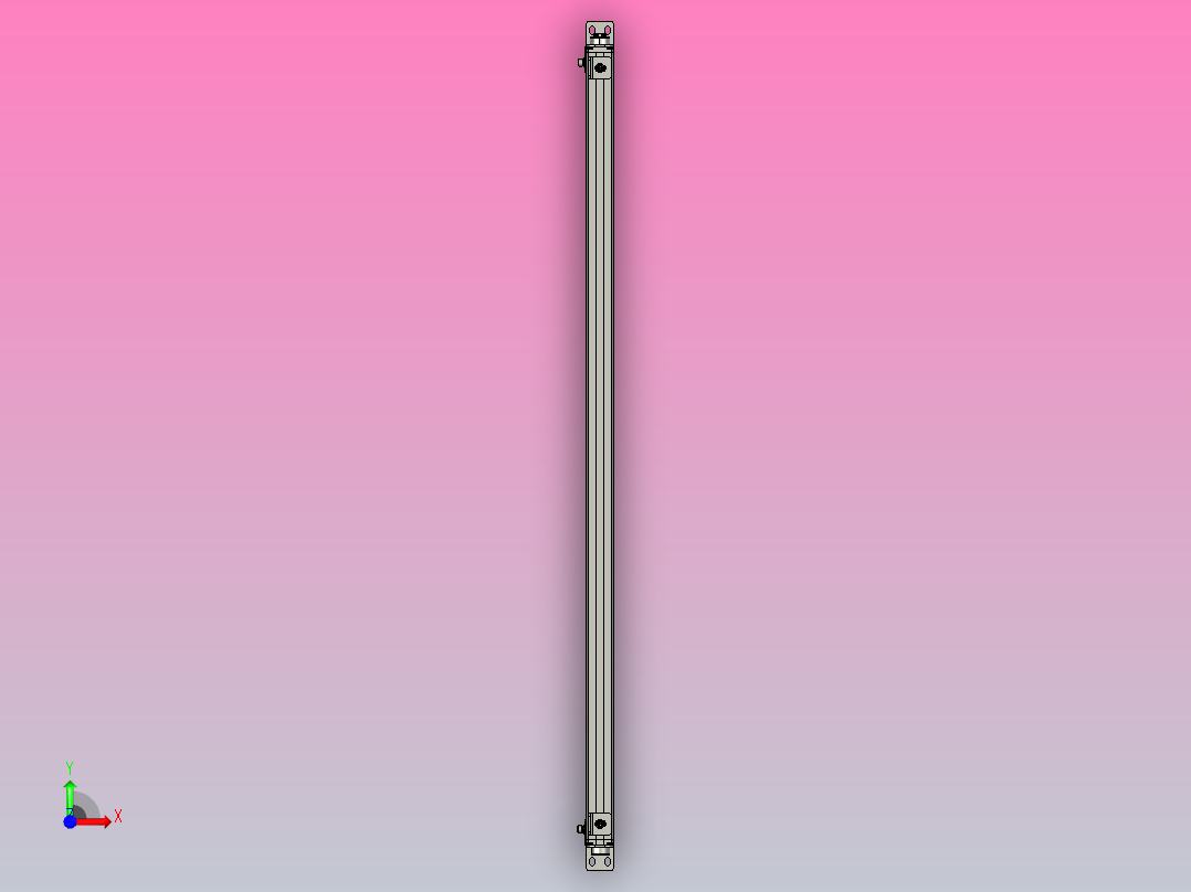 DSN系列通用型安全光栅[DSN5020--FS]前视图