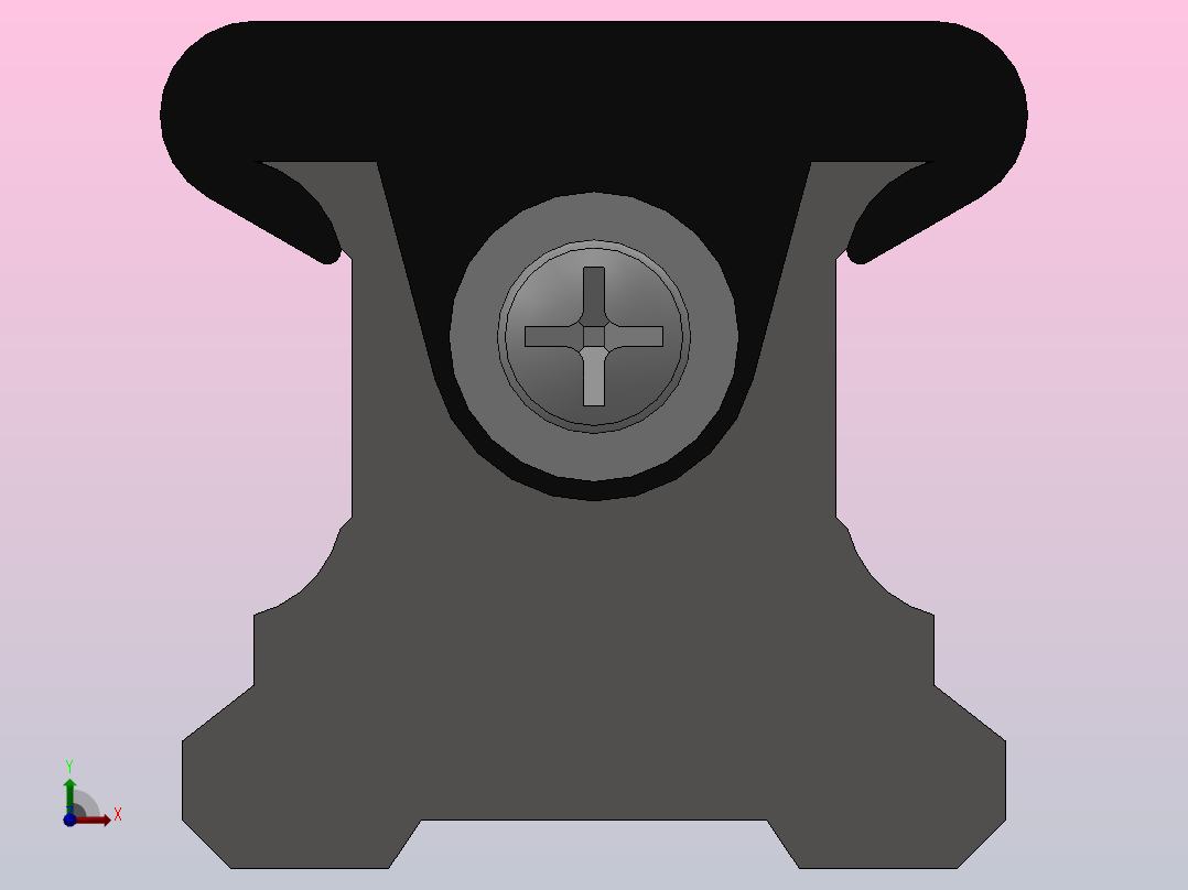 带防护带和防护端盖的滚珠导轨SNS[SNS R1605 363 61 156mm]前视图