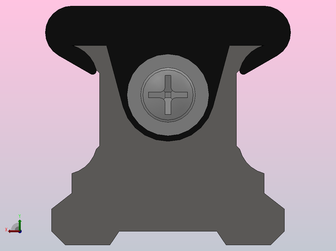 带防护带和防护端盖的滚珠导轨SNS[SNS R1605 363 61 156mm]后视图