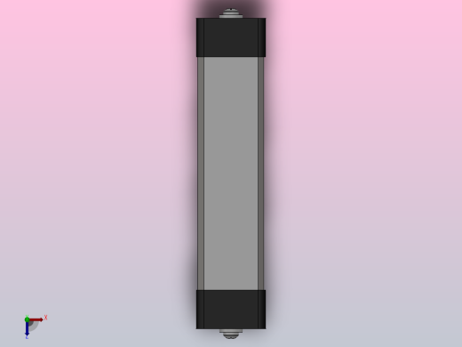 带防护带和防护端盖的滚珠导轨SNS[SNS R1605 363 61 156mm]俯视缩略图